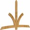 Ekena Millwork Davenport Rough Sawn Timber Gable Bracket, Western Red Cedar, 108"W x 72"H x 2"D x 6"F, 16/12 Pitch GBW108X72X0206DAV00RWR - alternate 3